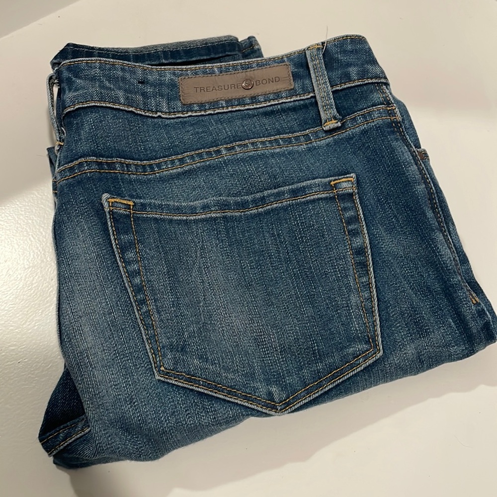 Treasure & Bond, straight leg jeans